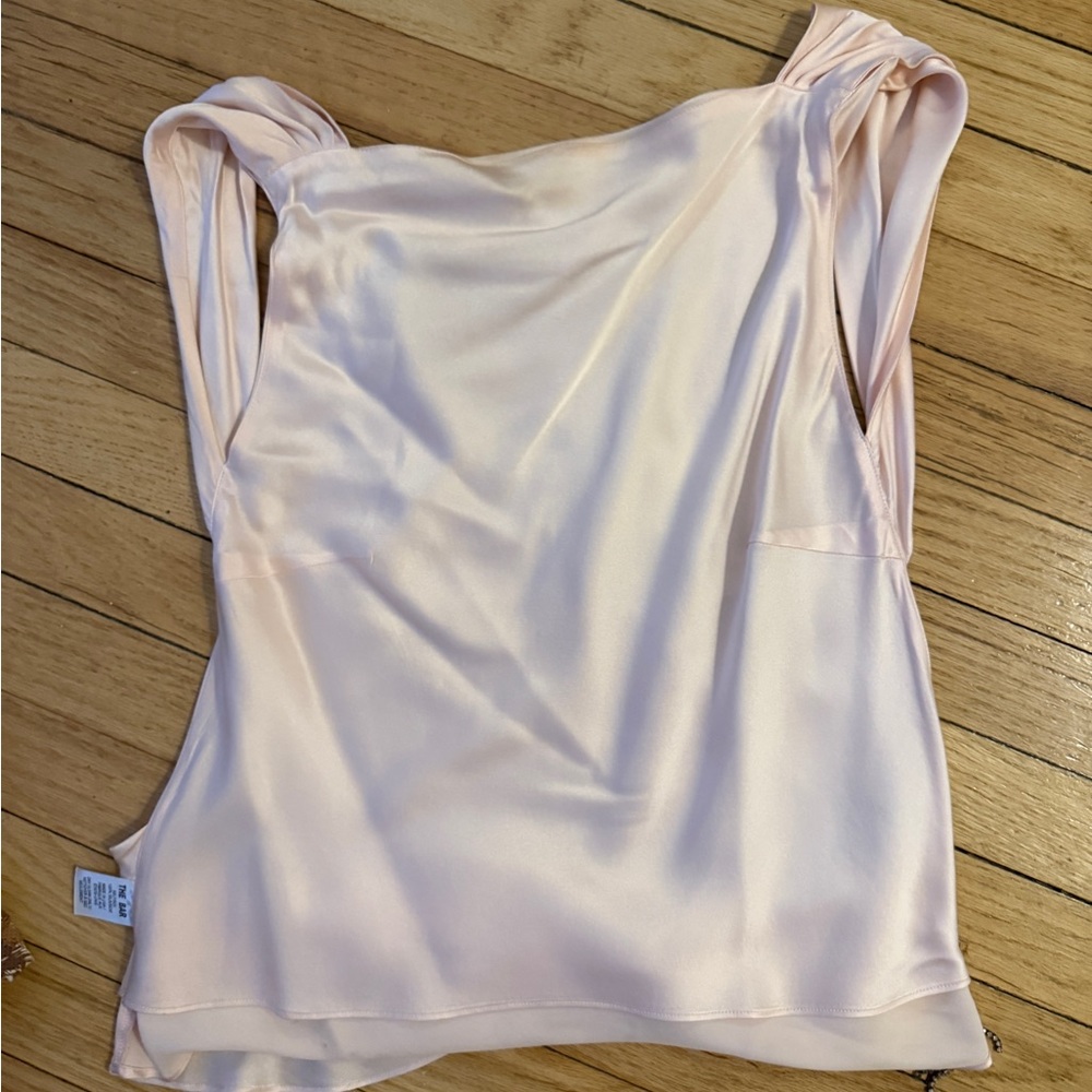 The Bar Blush Satin Cami